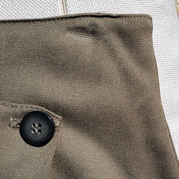 Augustus vtg wrap skirt pocket army green - Picture 6 of 8